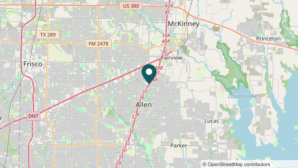 Allen service area